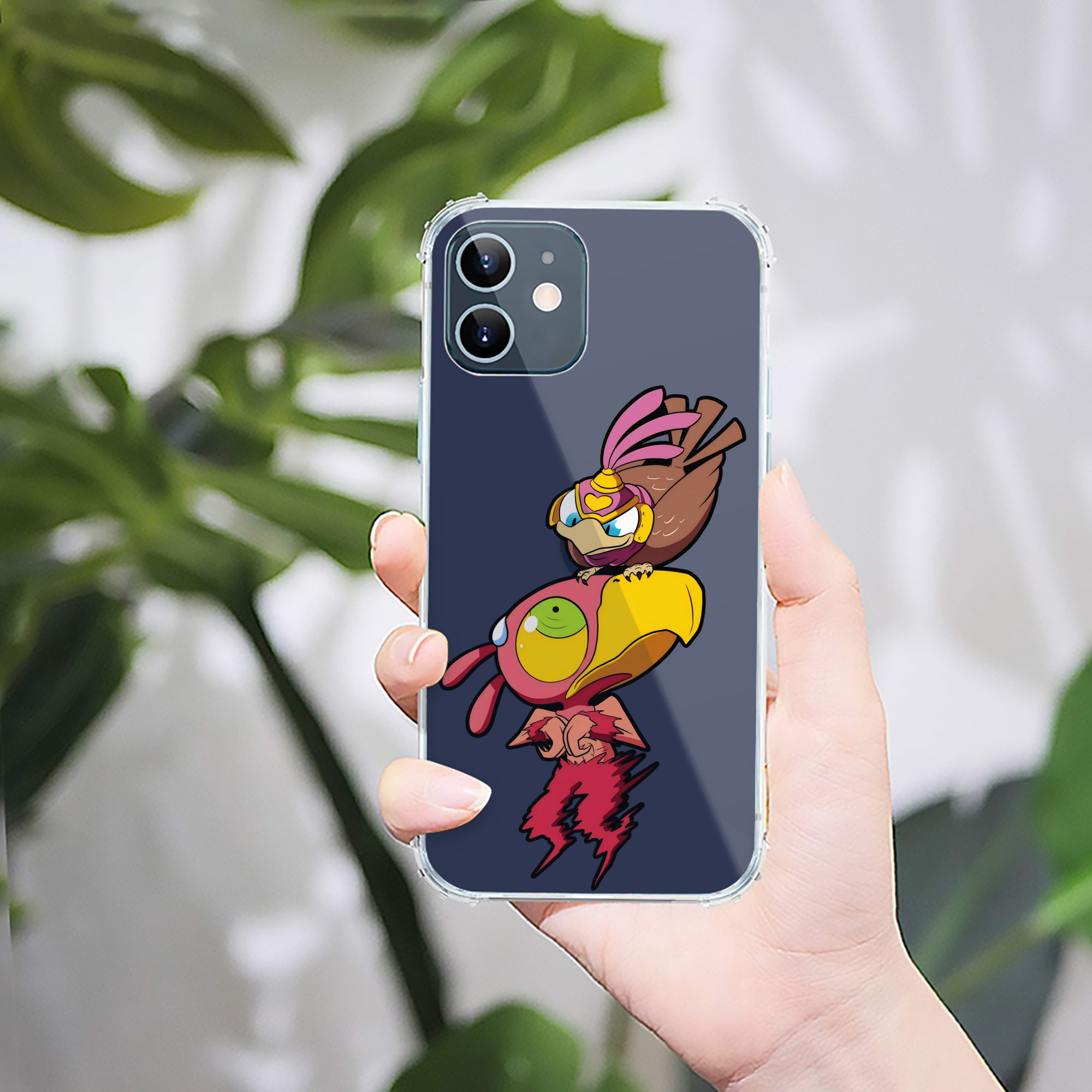（画像用） ジョジョの奇妙な冒険 JoJo's Bizarre Adventure 【iPhone 12シリーズ対応】透明スマホケース（クリアソフトケース）